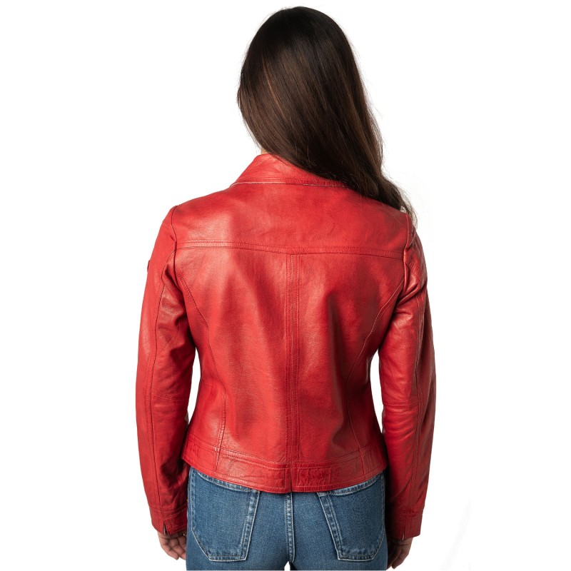 Geaca de Piele Dama Mauritius Rosie MWLusan – Geci de Piele