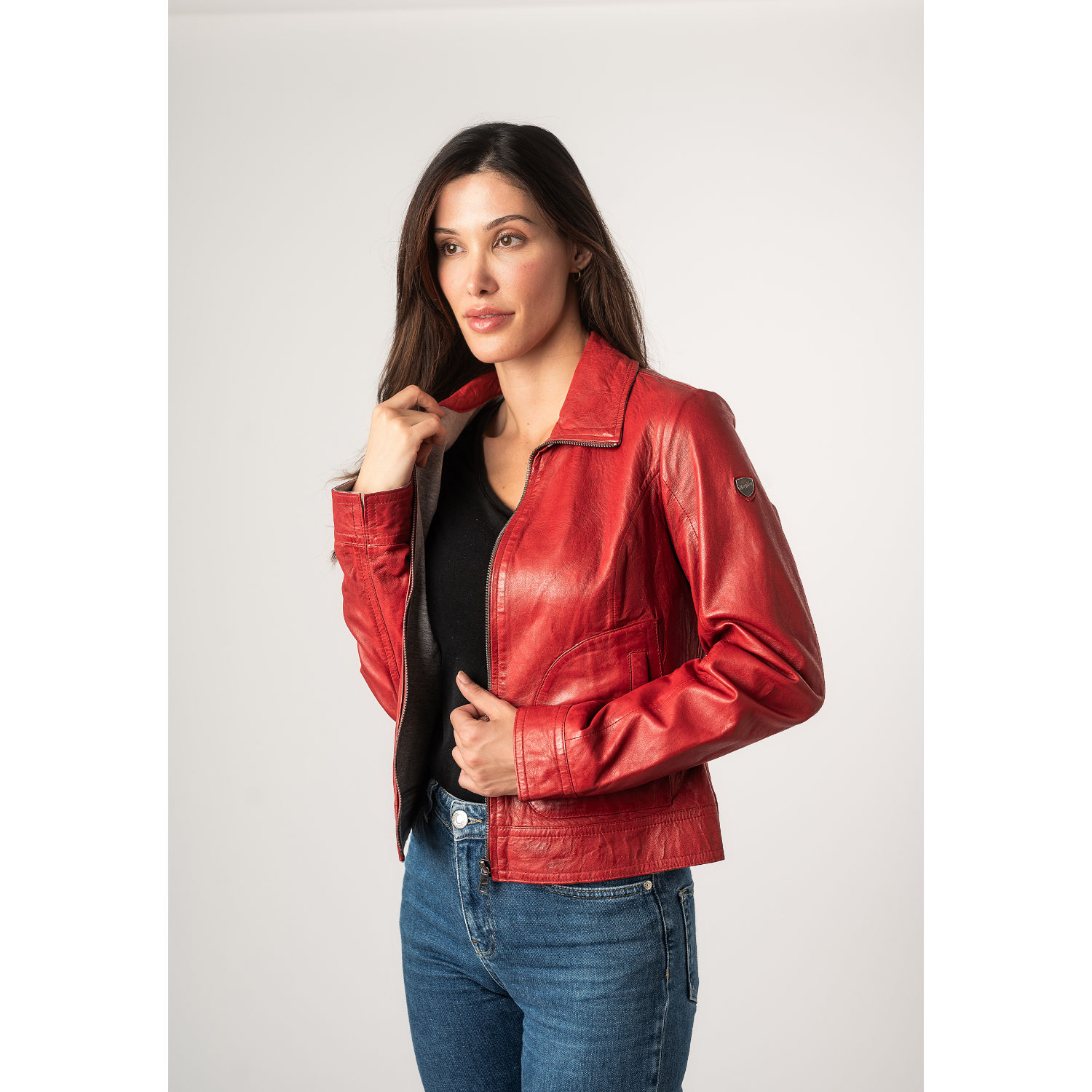 Geaca de Piele Dama Mauritius Rosie MWLusan – Geci de Piele Geaca de Piele Dama Mauritius Rosie MWLusan – Geci de Piele