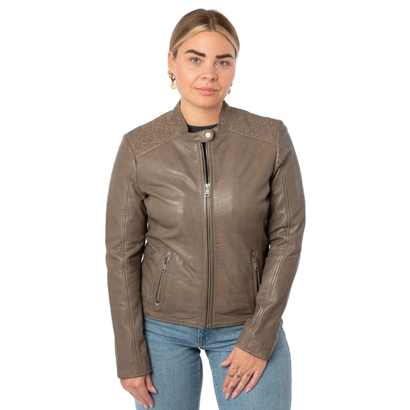 Geaca de Piele Dama Mauritius Maro MWMabou – Geci de Piele