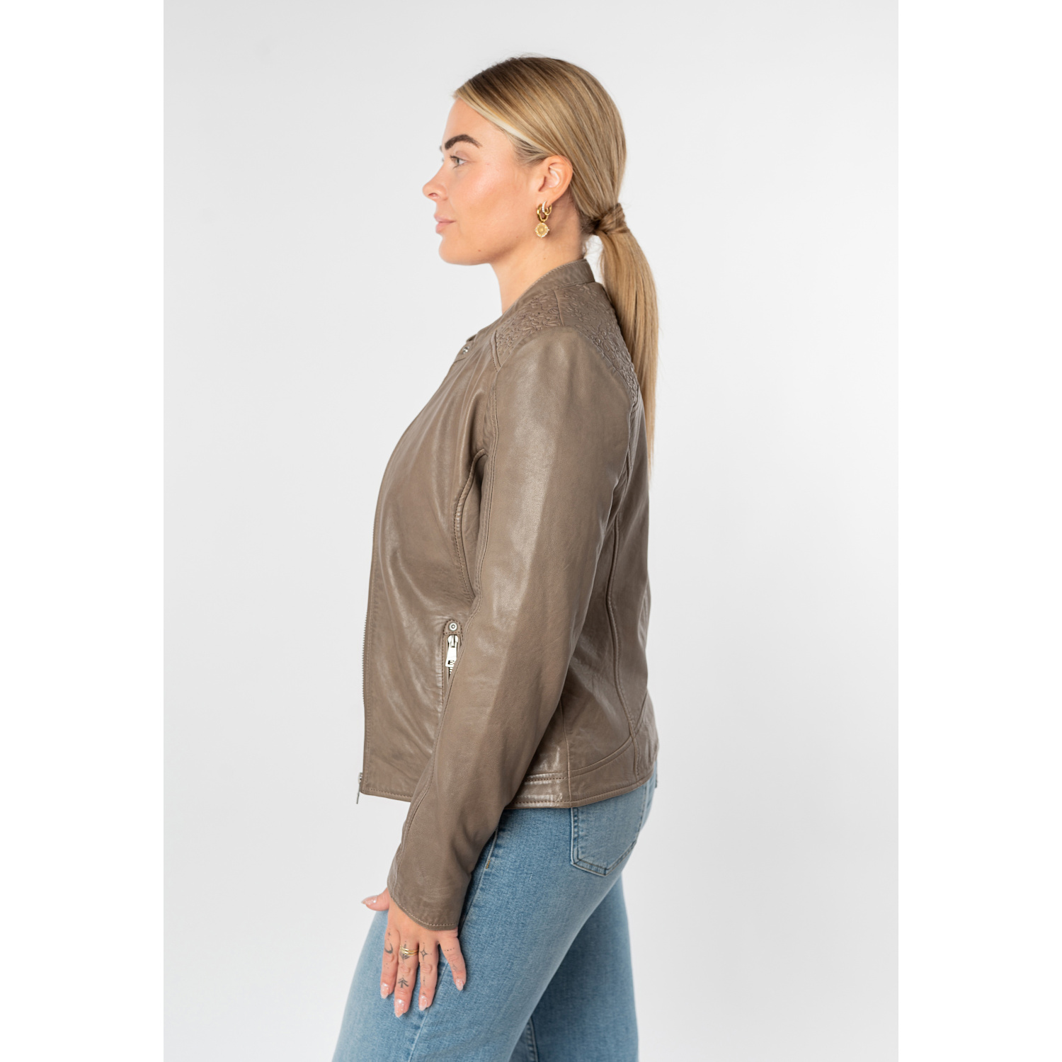 Geaca de Piele Dama Mauritius Maro MWMabou – Geci de Piele