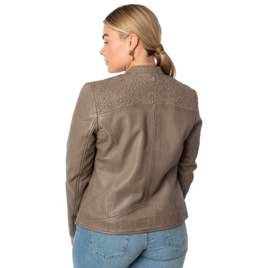 Geaca de Piele Dama Mauritius Maro MWMabou Geaca de Piele Dama Mauritius Maro MWMabou
