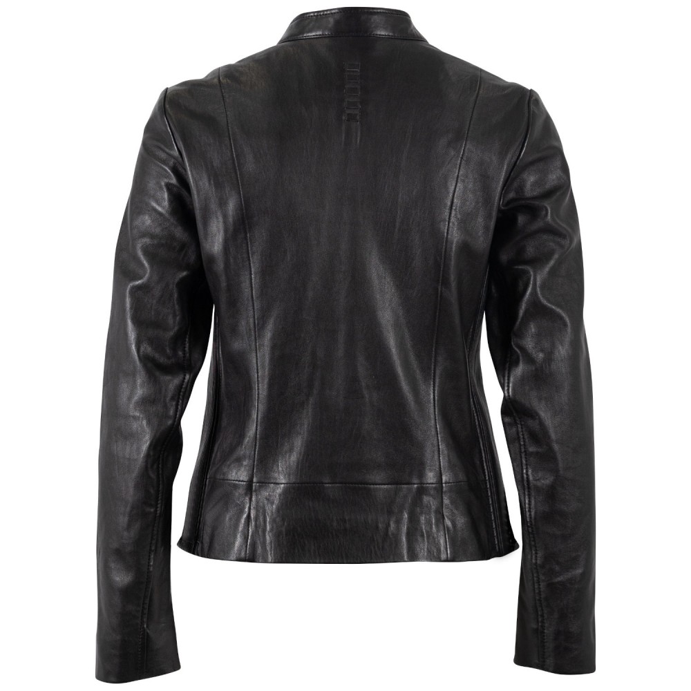 Geaca de Piele Dama Mauritius Neagra MWMair - readytowear