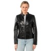 Geaca de Piele Dama Mauritius Neagra MWMair – Geci de Piele