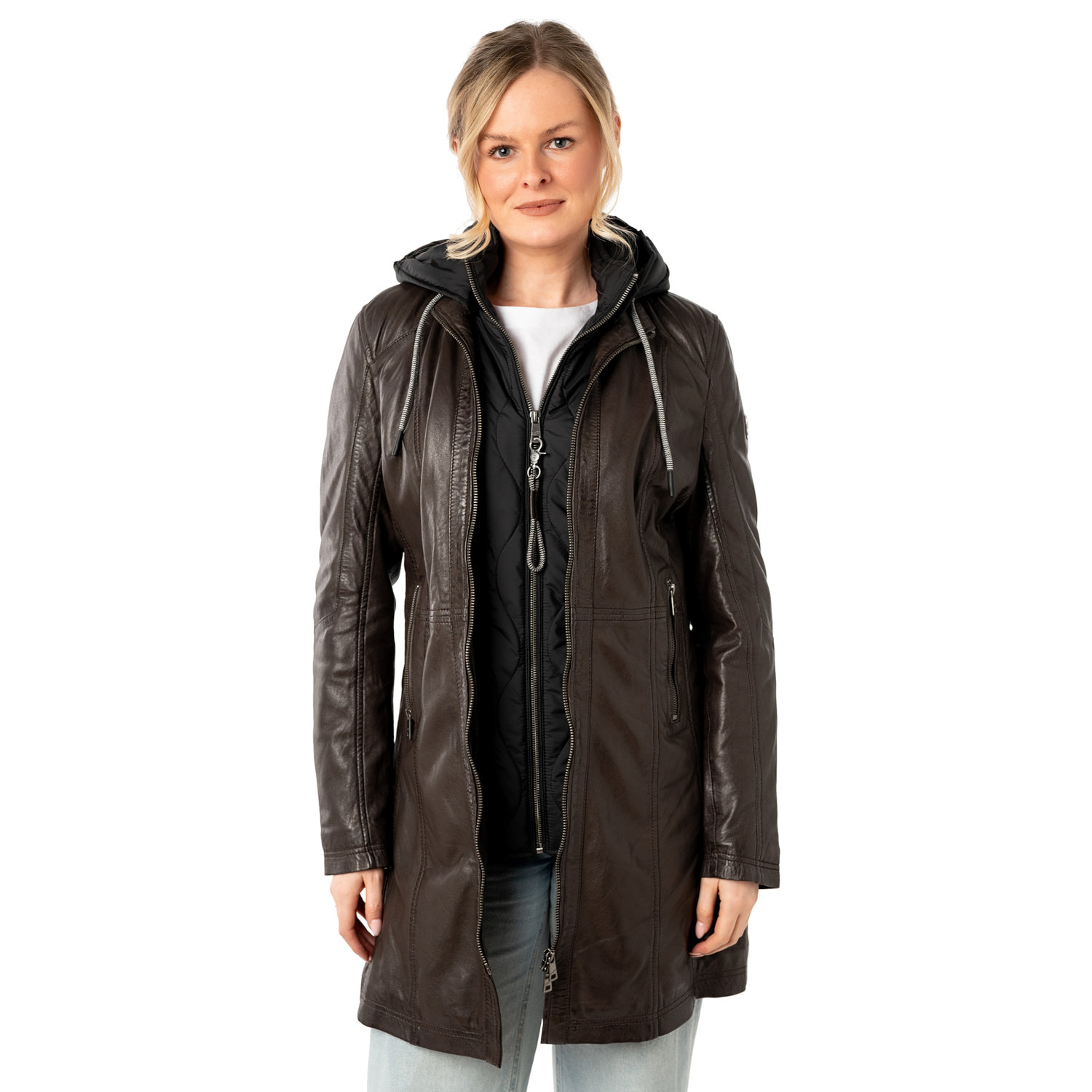 Geaca Lunga de Piele Dama Mauritius Maro Inchis MWMilene – Geci de Piele Geaca Lunga de Piele Dama Mauritius Maro Inchis MWMilene – Geci de Piele