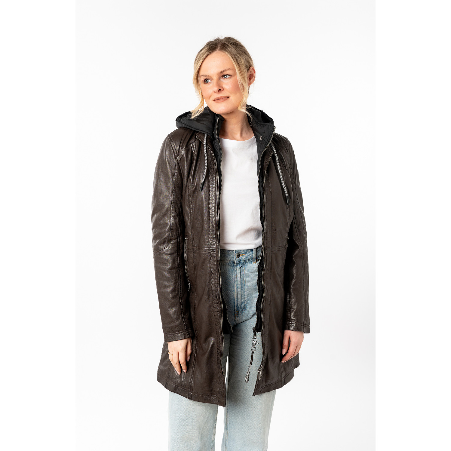 Geaca Lunga de Piele Dama Mauritius Maro Inchis MWMilene – Geci de Piele Geaca Lunga de Piele Dama Mauritius Maro Inchis MWMilene – Geci de Piele