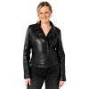 Geaca de Piele Dama Mauritius Neagra MWMishell