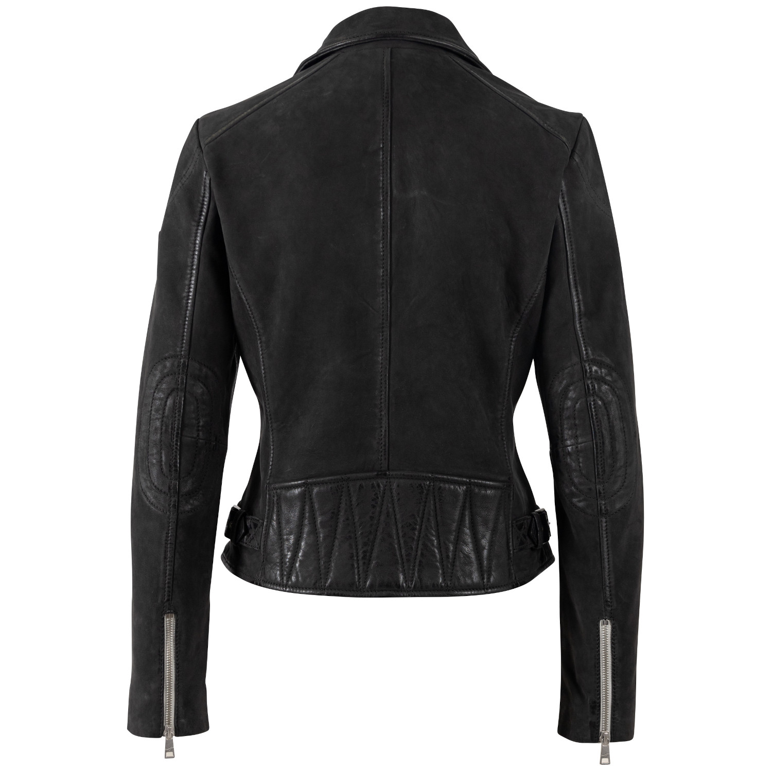 Geaca de Piele Dama Mauritius Neagra MWNalani – Geci de Piele