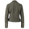 Geaca de Piele Dama Mauritius Olive MWNalani