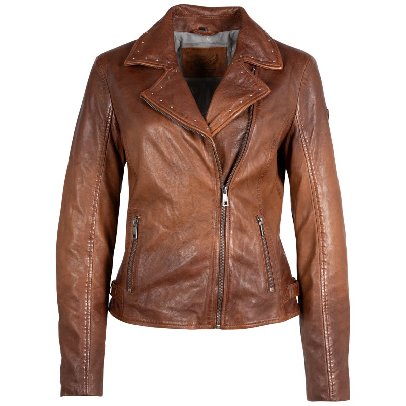 Geaca de Piele Dama Mauritius Whiskey MWNiala – Geci de Piele