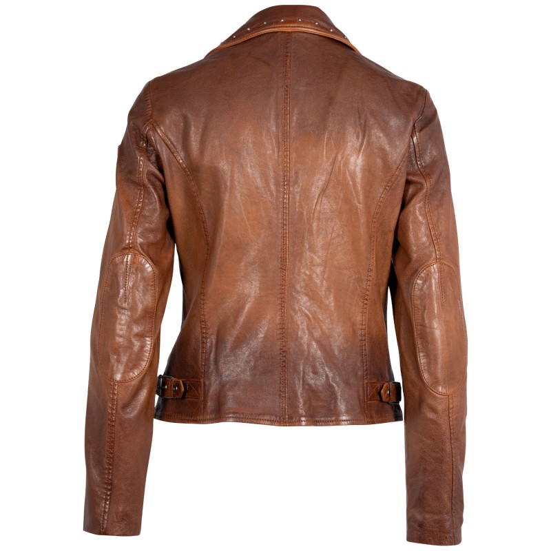 Geaca de Piele Dama Mauritius Whiskey MWNiala – Geci de Piele