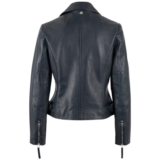 Geaca de Piele Dama Mauritius Bleumarin MWPasja