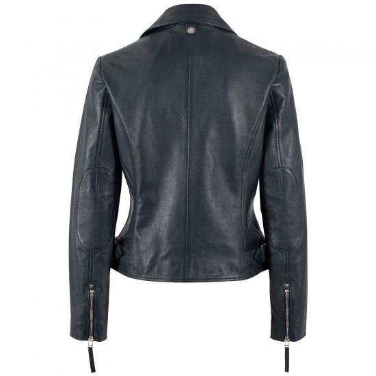 Geaca de Piele Dama Mauritius Bleumarin MWPasja