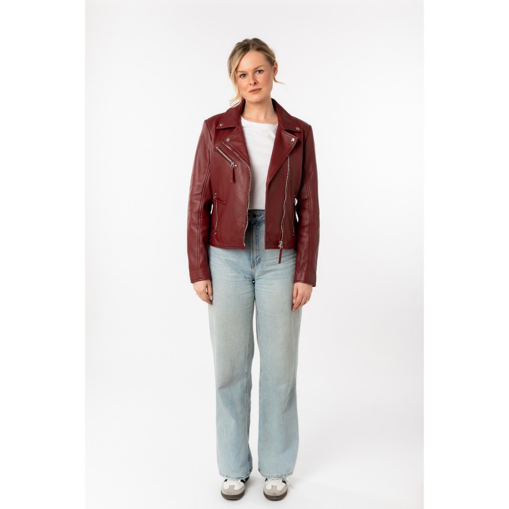 Geaca de Piele Dama Mauritius Visinie MWPasja - readytowear