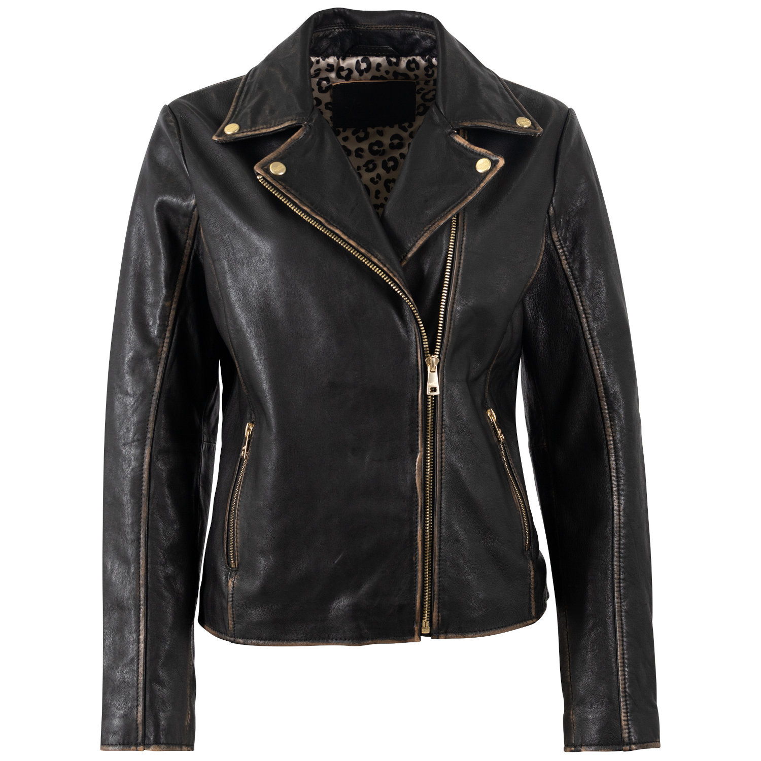 Geaca de Piele Dama Mauritius Negru/Bej MWPejah – Geci de Piele Geaca de Piele Dama Mauritius Negru/Bej MWPejah – Geci de Piele