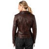 Geaca de Piele Dama Mauritius Visiniu Vintage MWPhoebe – Geci de Piele
