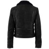 geaca iarna dama mauritius neagra mwrila piele intoarsa blana artificiala neagra aviator