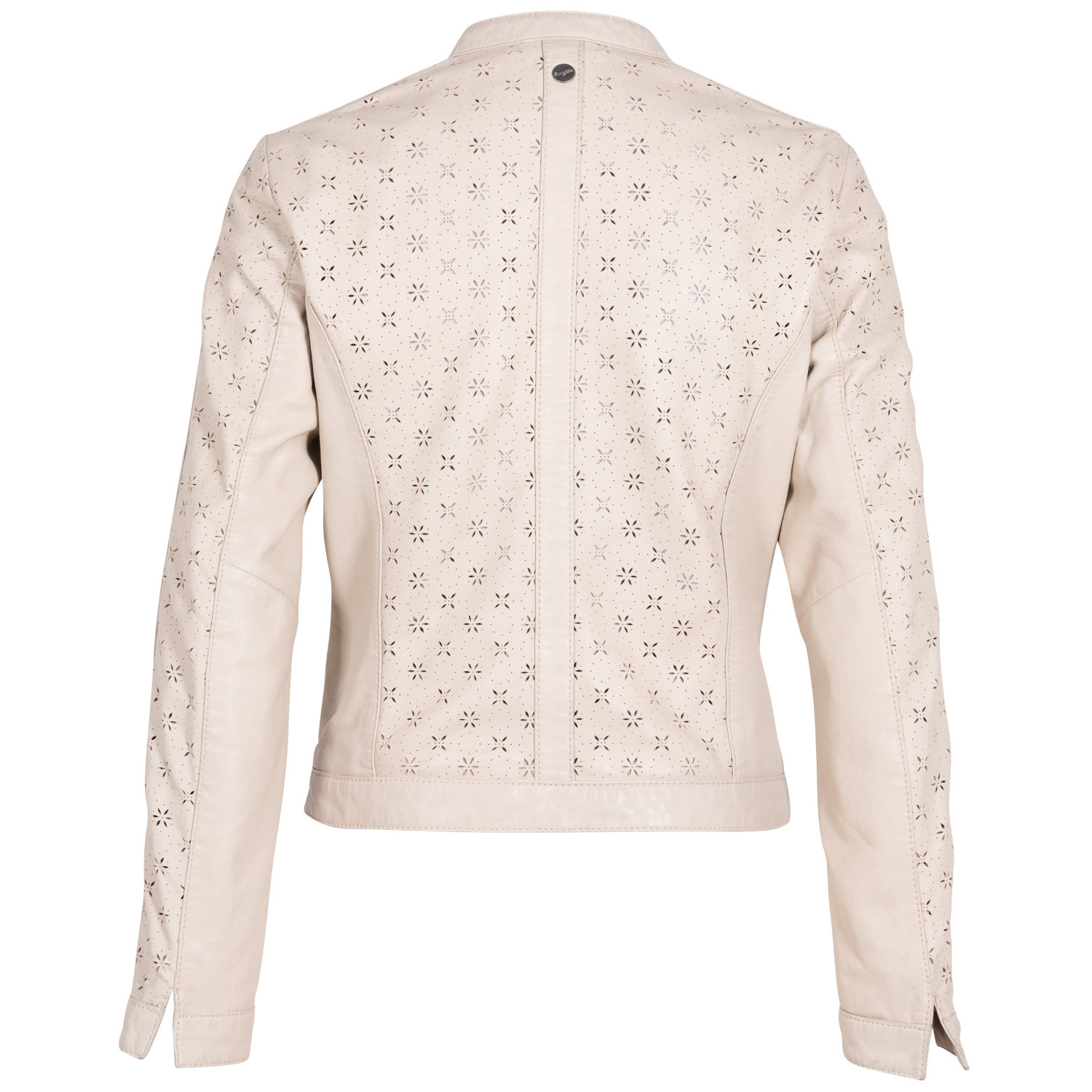 Geaca de Piele Dama Mauritius Alb Ivoriu MWRosely – Geci de Piele