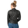 Geaca de Piele Dama Mauritius Neagra MWSpeeda