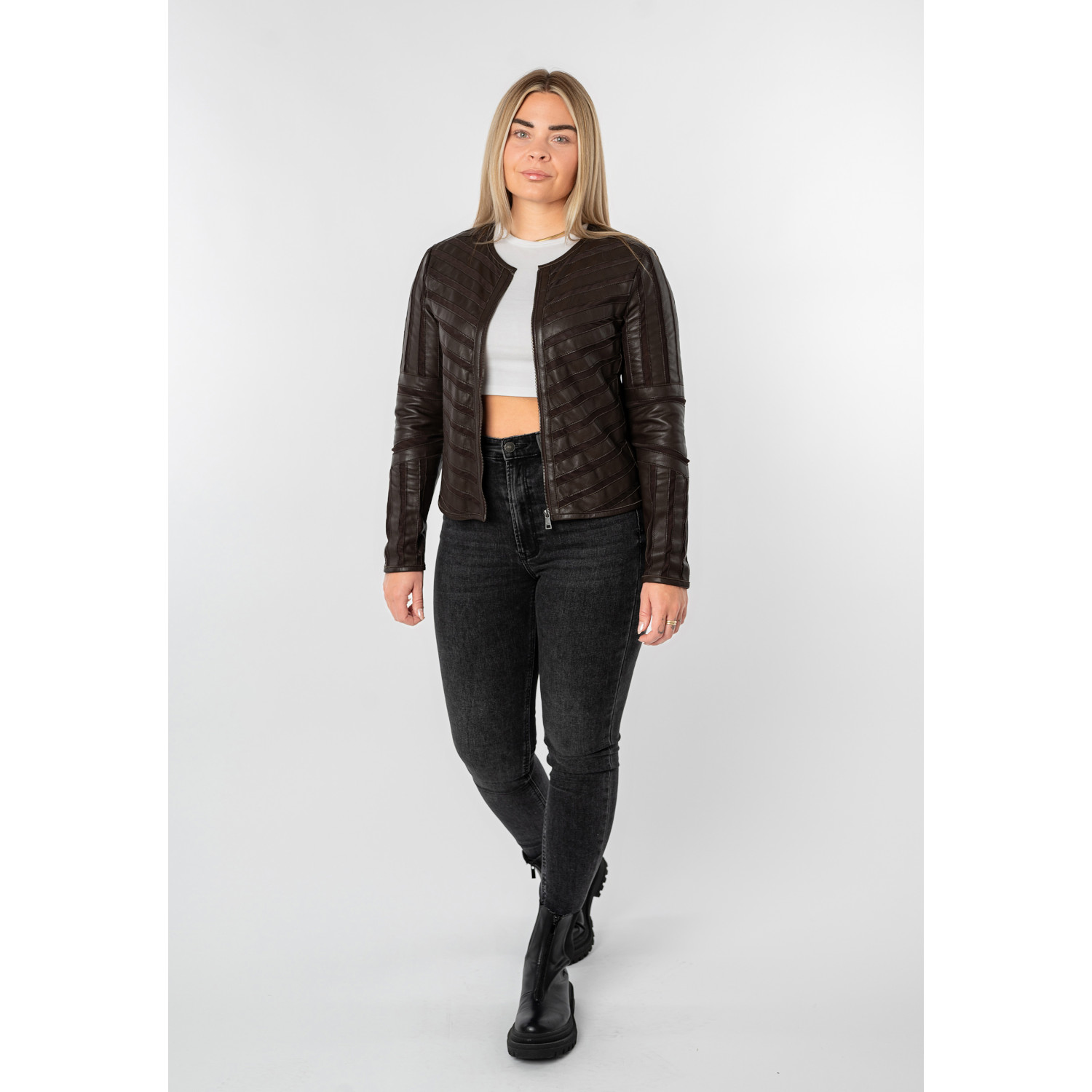 Geaca de Piele Dama Mauritius Maro MWSuri – Geci de Piele