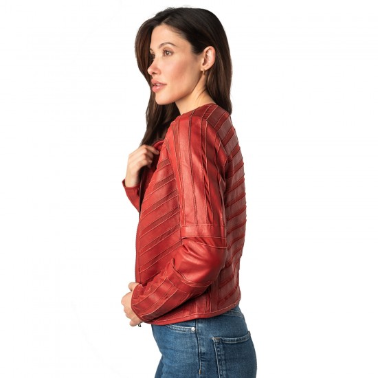 Geaca de Piele Dama Mauritius Rosie MWSuri