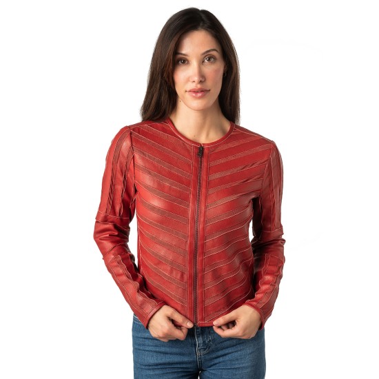 Geaca de Piele Dama Mauritius Rosie MWSuri