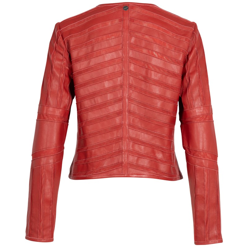 Geaca de Piele Dama Mauritius Rosie MWSuri – Black Friday