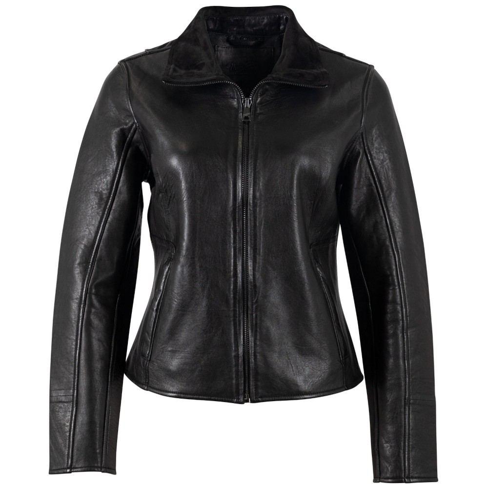 Geaca de Piele Dama Mauritius Neagra MWTabitha - readytowear