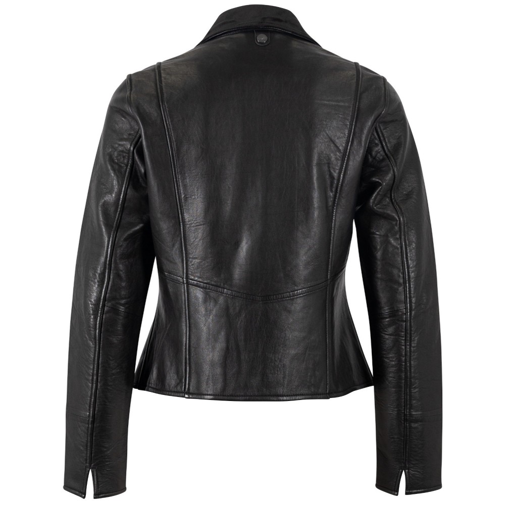 Geaca de Piele Dama Mauritius Neagra MWTabitha - readytowear