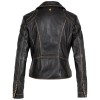 Geaca de Piele Dama Mauritius Negru Vintage MWTaisha - readytowear.ro