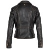 Geaca Piele Mauritius Mwtaisha - Stil Biker Vintage geaca piele naturala dama mauritius mwtaisha negru vintage