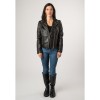 Geaca Piele Mauritius Mwtaisha - Stil Biker Vintage geaca piele naturala dama mauritius mwtaisha negru vintage