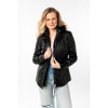 Geaca de Piele Dama Mauritius Neagra MWTaja – Geci de Piele