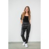 Pantaloni de piele damă Mauritius MWTamika – negru Pantaloni de piele damă Mauritius MWTamika, negru, vedere frontală