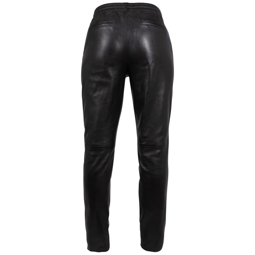 Pantaloni de Piele Dama Mauritius Negri MWTamika - readytowear