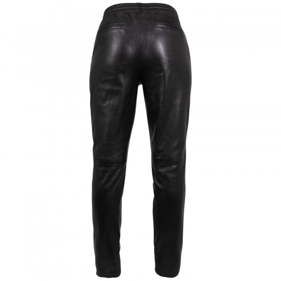 Pantaloni de Piele Dama Mauritius Negri MWTamika