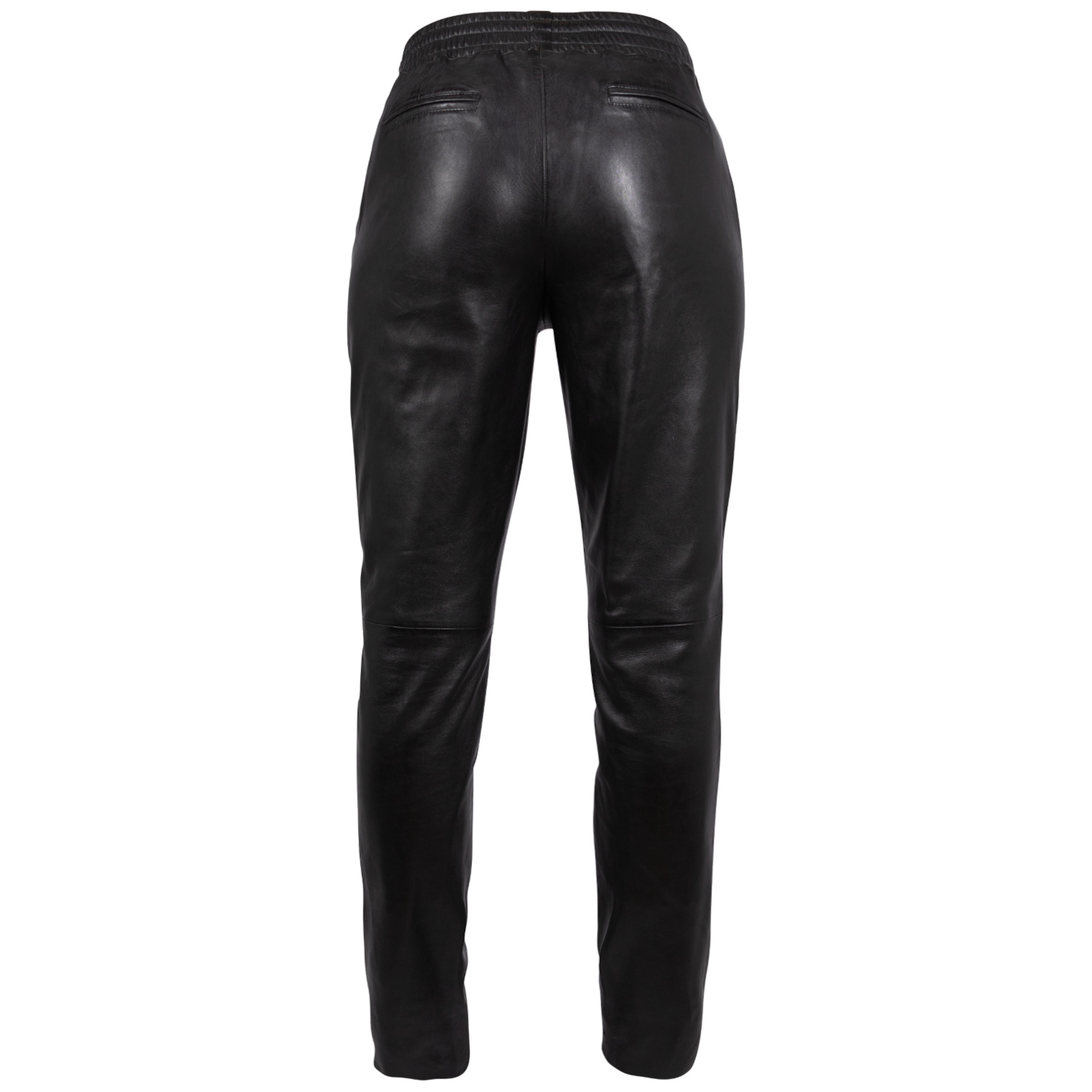 Pantaloni de Piele Dama Mauritius Negri MWTamika – Pantaloni de Piele