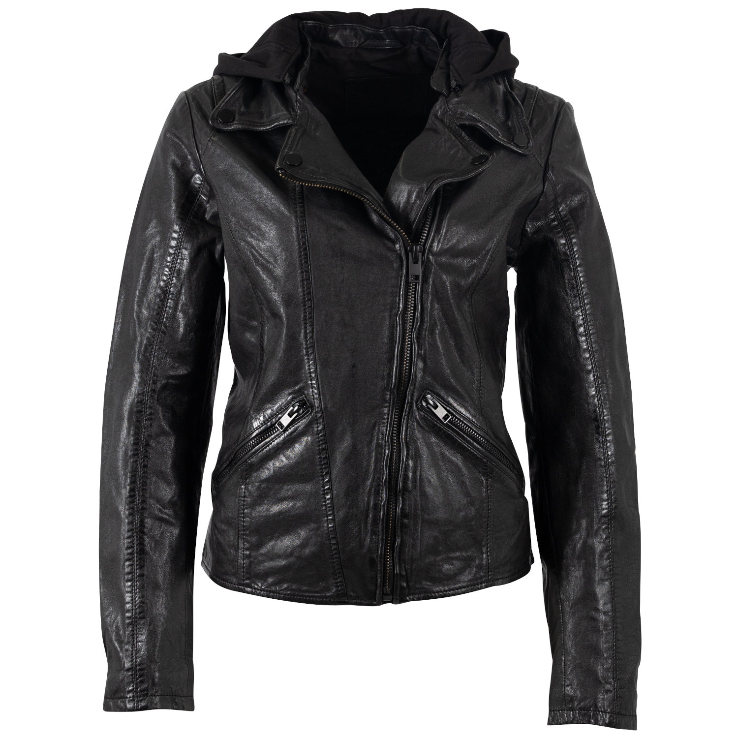 Geaca de Piele Dama Mauritius Neagra MWTary – Geci de Piele Geaca de Piele Dama Mauritius Neagra MWTary – Geci de Piele