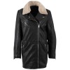 Geaca de Piele Dama Mauritius Neagra MWUdita – Geci de Iarna