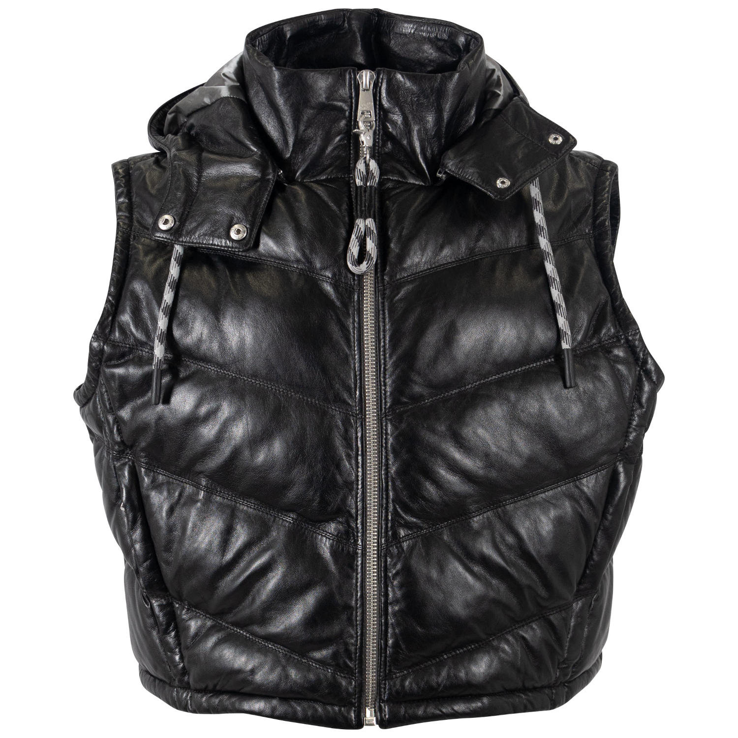 Vesta de Piele Dama Mauritius Neagra MWValla – Veste de Piele