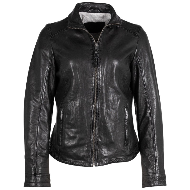 Geaca de Piele Dama Mauritius Neagra MWWalli – Geci de Piele Geaca de Piele Dama Mauritius Neagra MWWalli – Geci de Piele