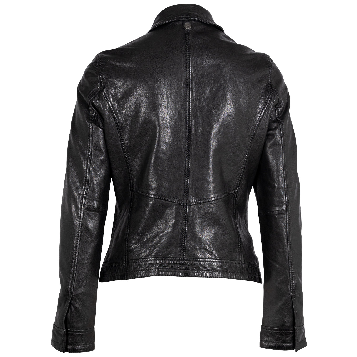 Geaca de Piele Dama Mauritius Neagra MWWalli – Geci de Piele