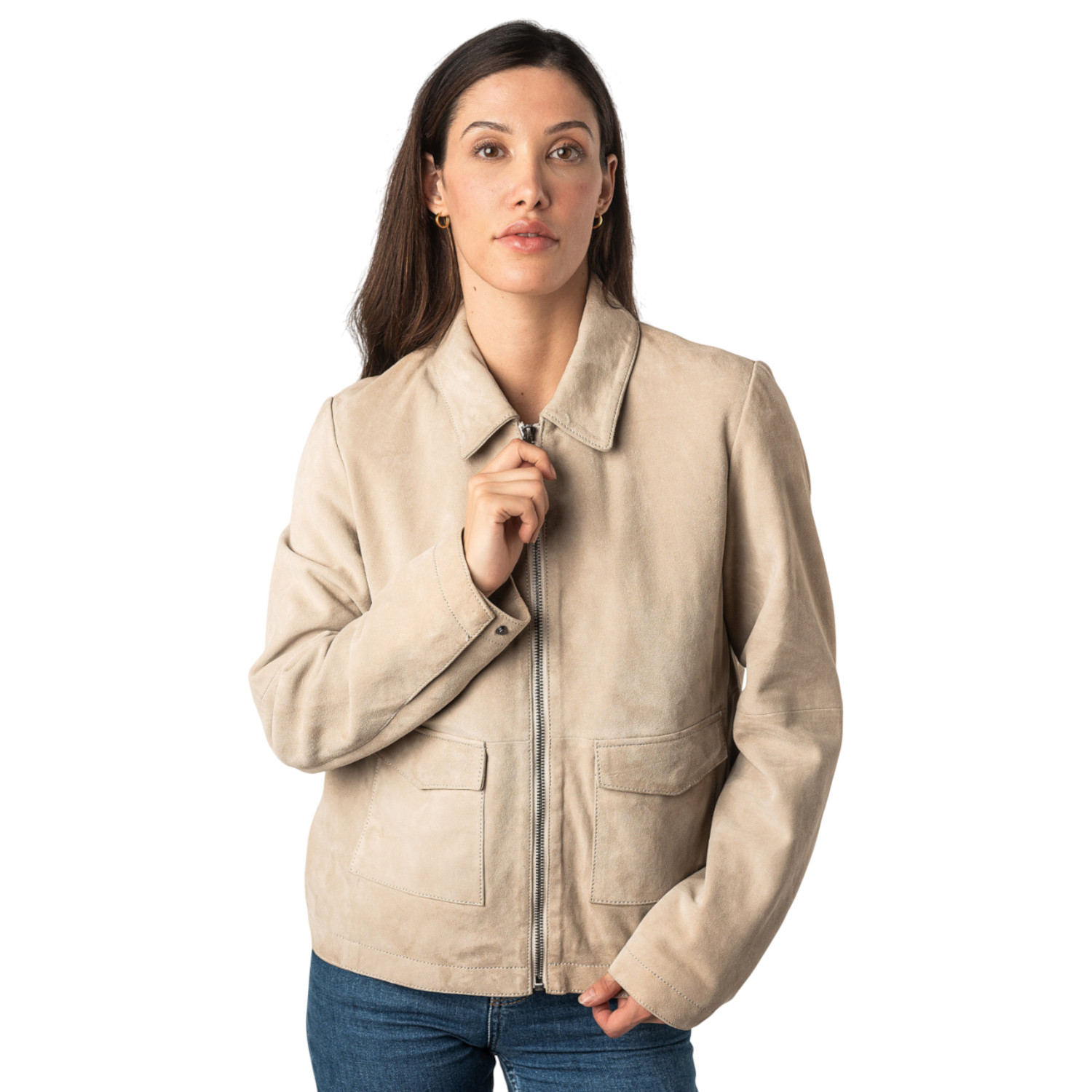 Geaca de Piele Dama Mauritius Alb Ivoriu MWYaima – Geci de Piele Geaca de Piele Dama Mauritius Alb Ivoriu MWYaima – Geci de Piele