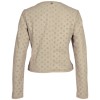 Geaca de Piele Dama Mauritius Alb Ivoriu MWYalou - readytowear.ro