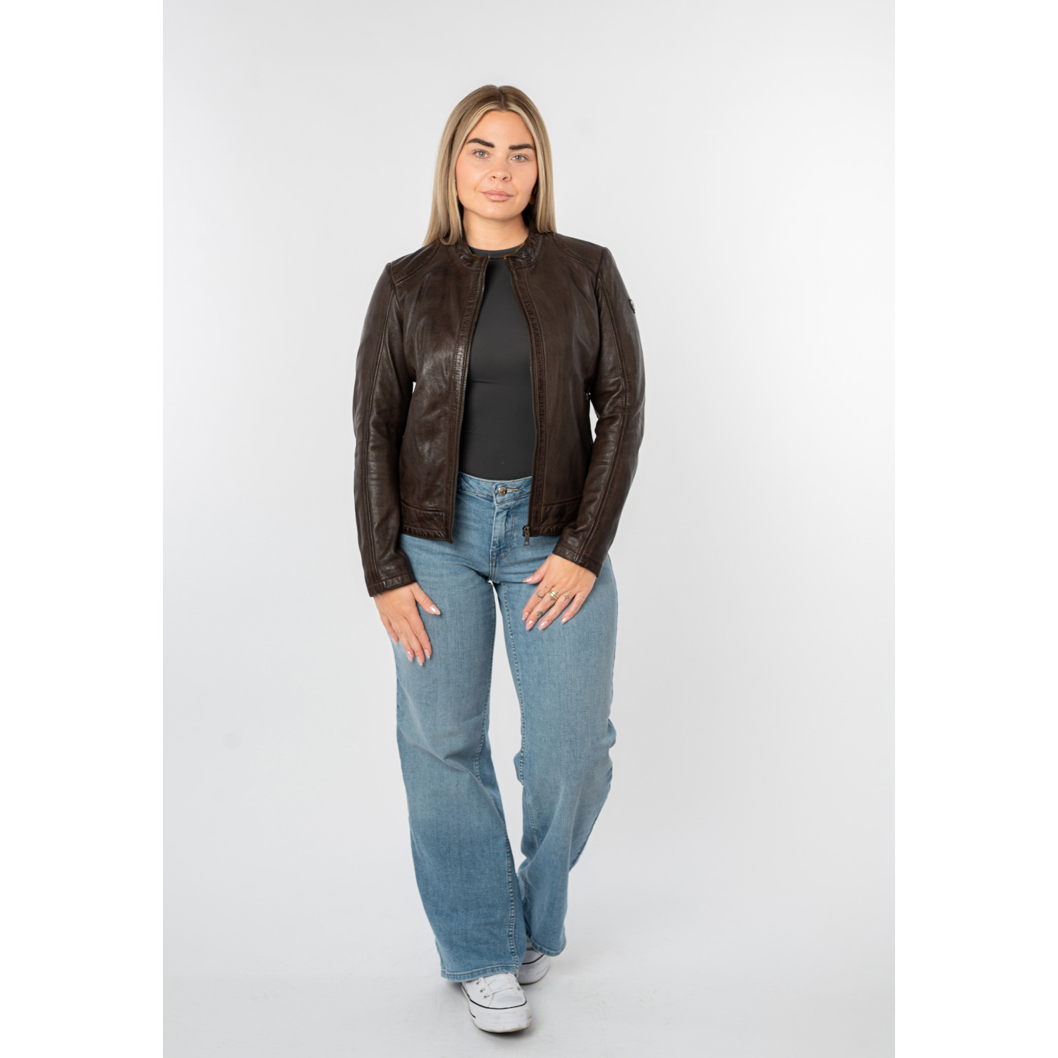 Geaca de Piele Dama Mauritius Maro MWYouvie – Geci de Piele