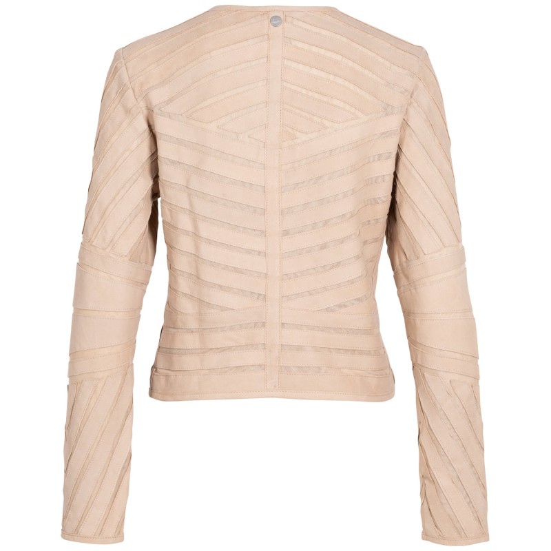 Geaca de Piele Dama Mauritius Bej MWYva – Geci de Piele Geaca de Piele Dama Mauritius Bej MWYva – Geci de Piele