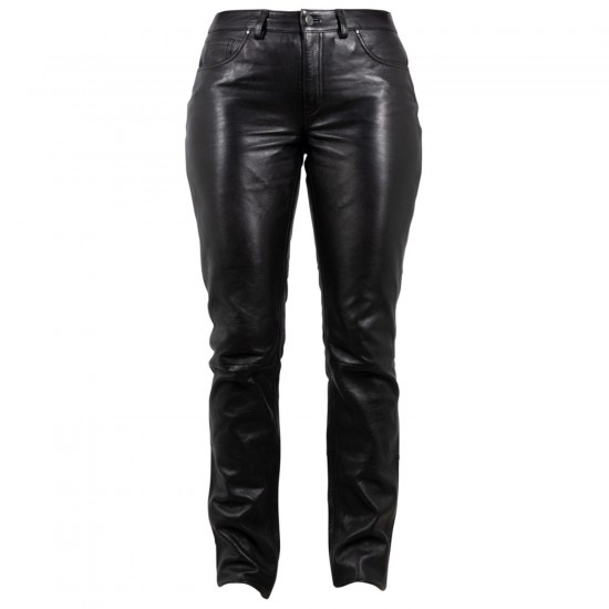 Pantaloni de Piele Dama Mauritius Negri MWZazoe