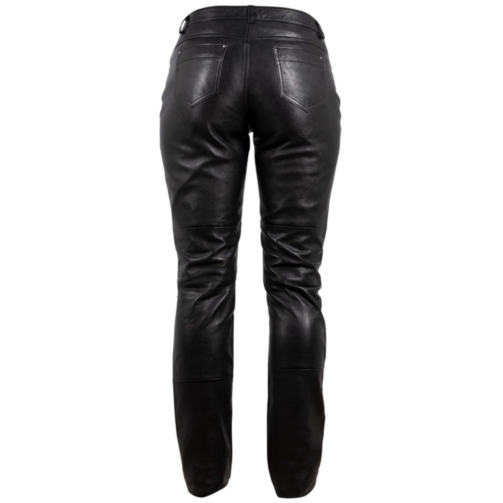 Pantaloni de Piele Dama Mauritius Negri MWZazoe