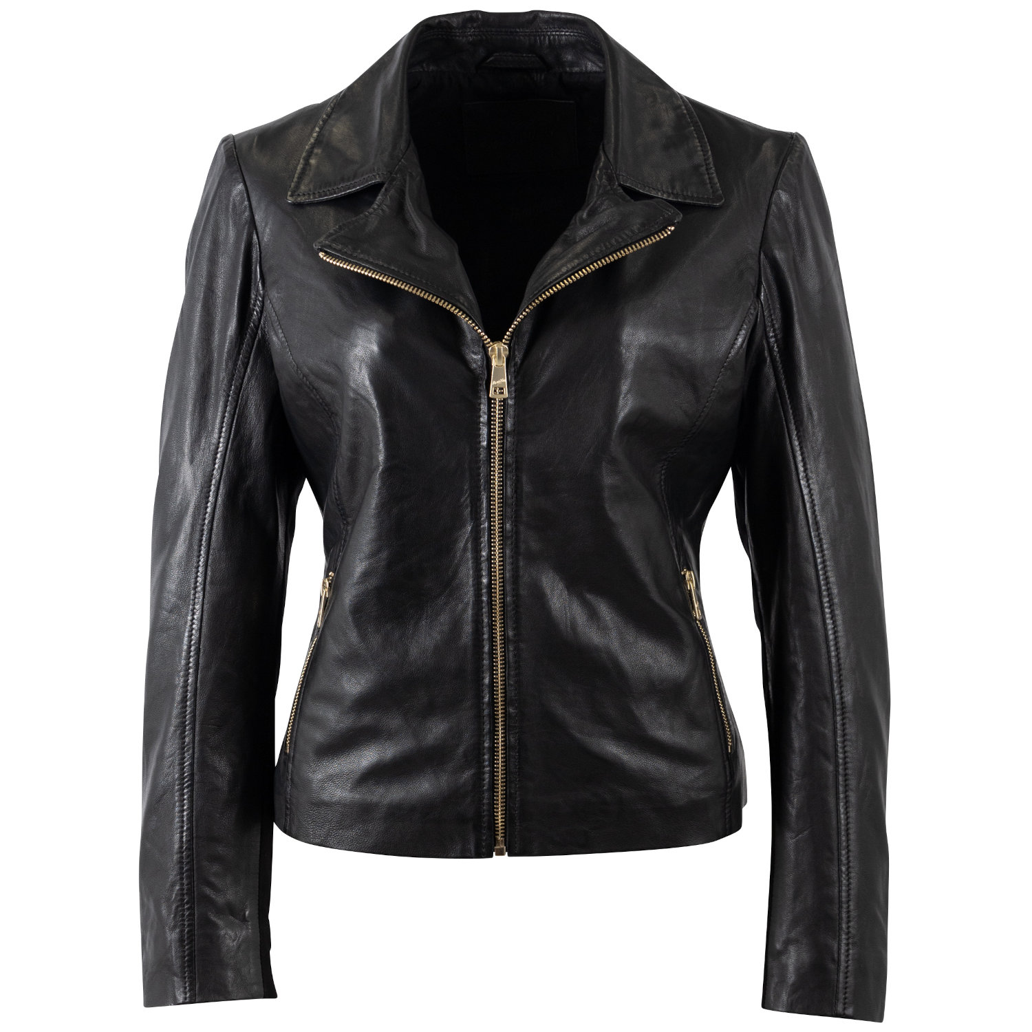 Geaca de Piele Dama Mauritius Neagra MWZkandi – Geci de Piele Geaca de Piele Dama Mauritius Neagra MWZkandi – Geci de Piele