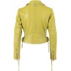 Mauritius MWBatuh - Geacă Biker de Piele Damă Verde Electric Geacă Biker de Piele Damă Mauritius Verde Electric MWBatuh