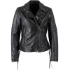 Geacă de Piele Damă Mauritius Neagră MWJuna Slim Fit